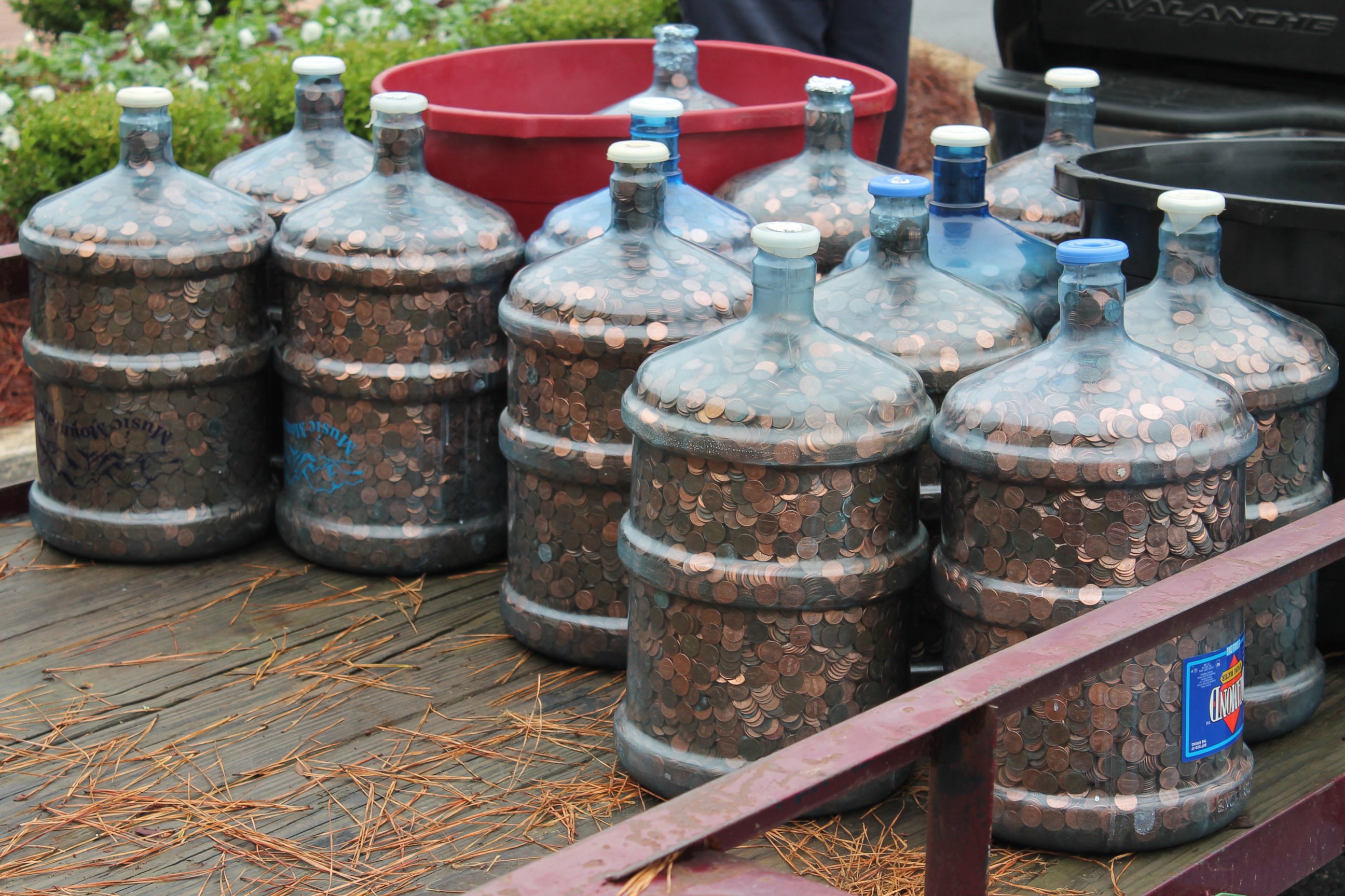 PHOTO: Otha Anders has collected over half a million pennies during the last 45 years.