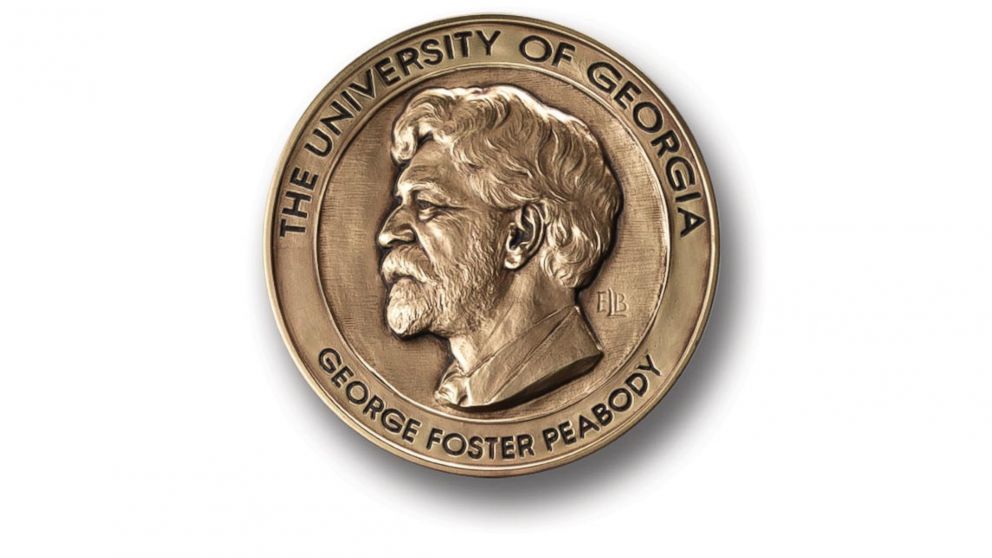 A George Foster Peabody Awards medal.
