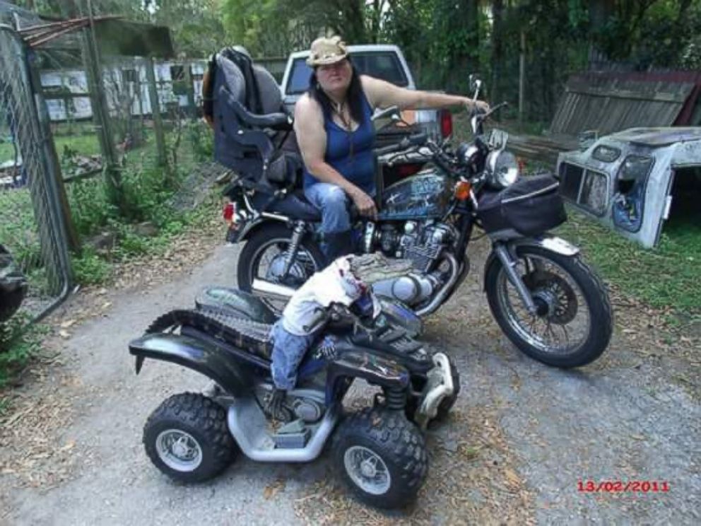 PHOTO:Mary Thorn of Lakeland, Florida, says her pet alligator Rambo, pictured here, is "trained" and "not like normal gators." 