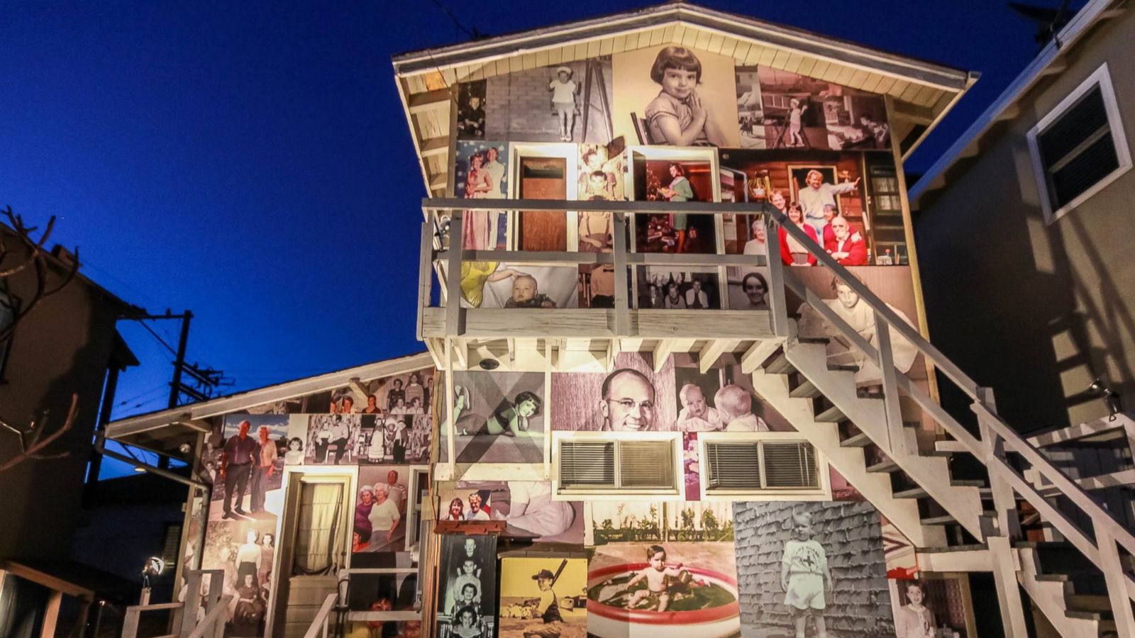 Artist Gary Sweeney covers childhood home in Manhattan Beach with family  photos as a 'proper goodbye' – Daily Breeze