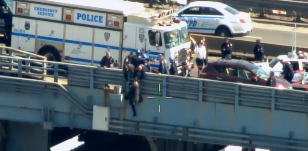 Woman Jumps From Bridge Best Image