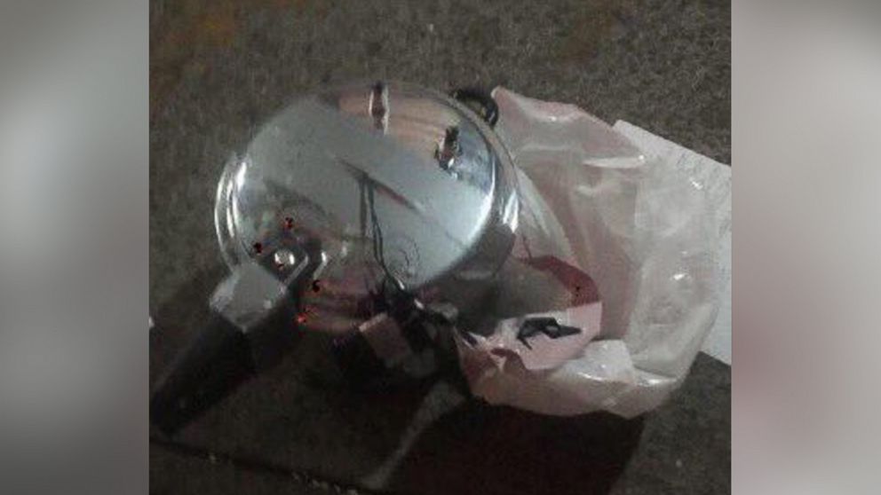 PHOTO: @NYCAlerts tweeted this photo with the caption, "BREAKING PHOTO! Here is the second device found by a NYSP Sgt. At 27 street and 7 Ave. investigation is ongoing."