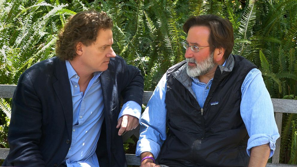 PHOTO: Richard Martinez and Peter Rodger meet in Santa Barbara, Calif. on June 1, 2014.