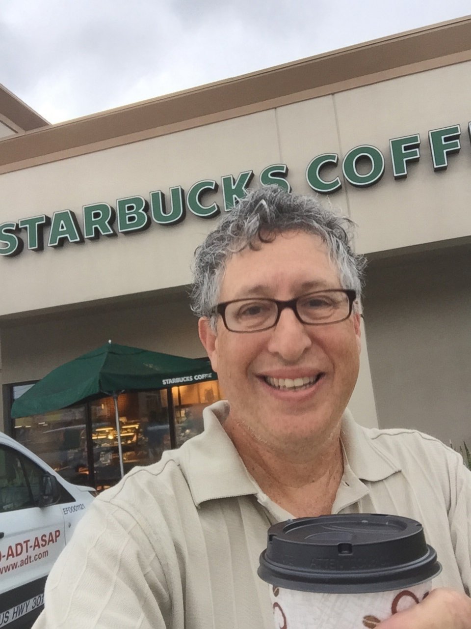 PHOTO: Rob Rowen said Starbucks sent him a letter, banning him for life.