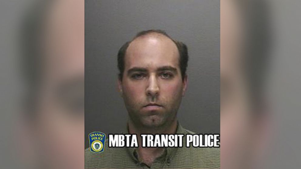 Michael Robertson was arrested for taking cell phone photos up the skirts of female passengers on the subway in 2010. 