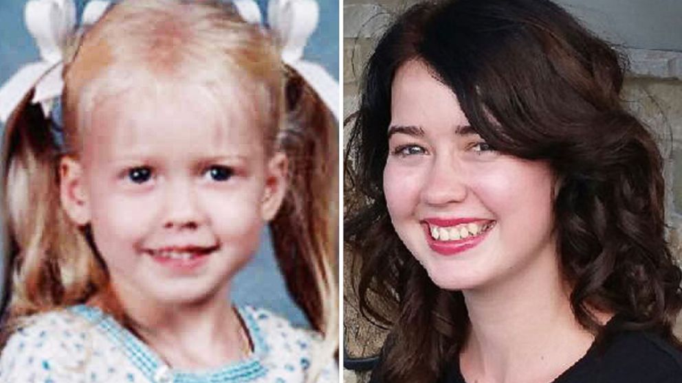 Left, Sabrina Allen, 4, is shown in this photo provided by the National Center for Missing and Exploited Children; right, Sabrina Allen, 17, is seen in this undated handout photo. 