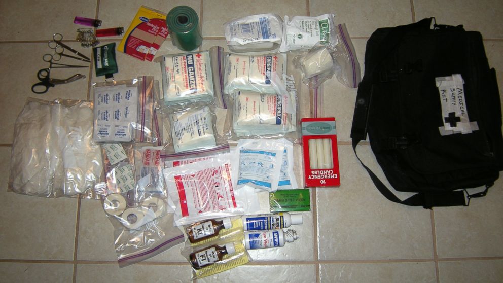 PHOTO: Phil Burns of the American Preppers Network recommends updating your preparedness kits twice a year.