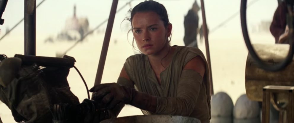 PHOTO: Daisy Ridley is seen in a still made from a trailer for "Star Wars: Episode VII - The Force Awakens" posted to YouTube on Oct. 19, 2015.