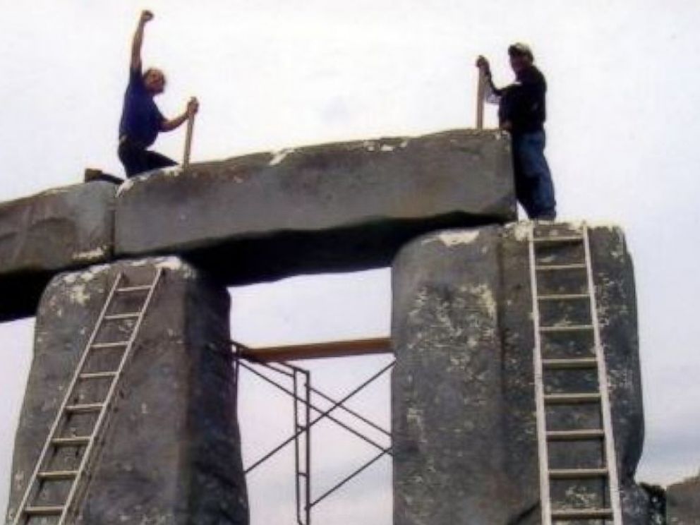 PHOTO:A replica of Stonehenge built in Virginia needs a new home. 