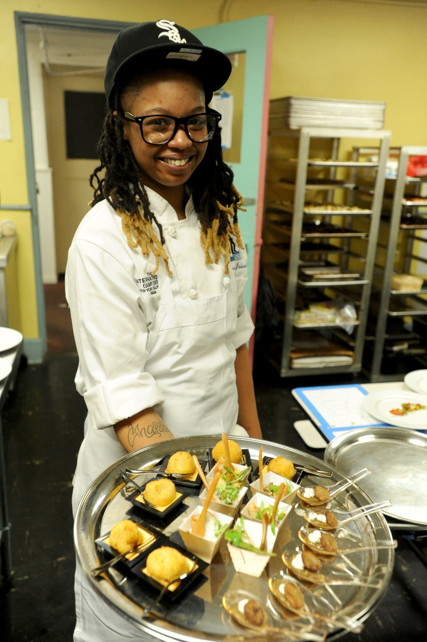 PHOTO: After graduation, Syrena Johnson returned home to work at some of New Orleans' top restaurants and to help her community.