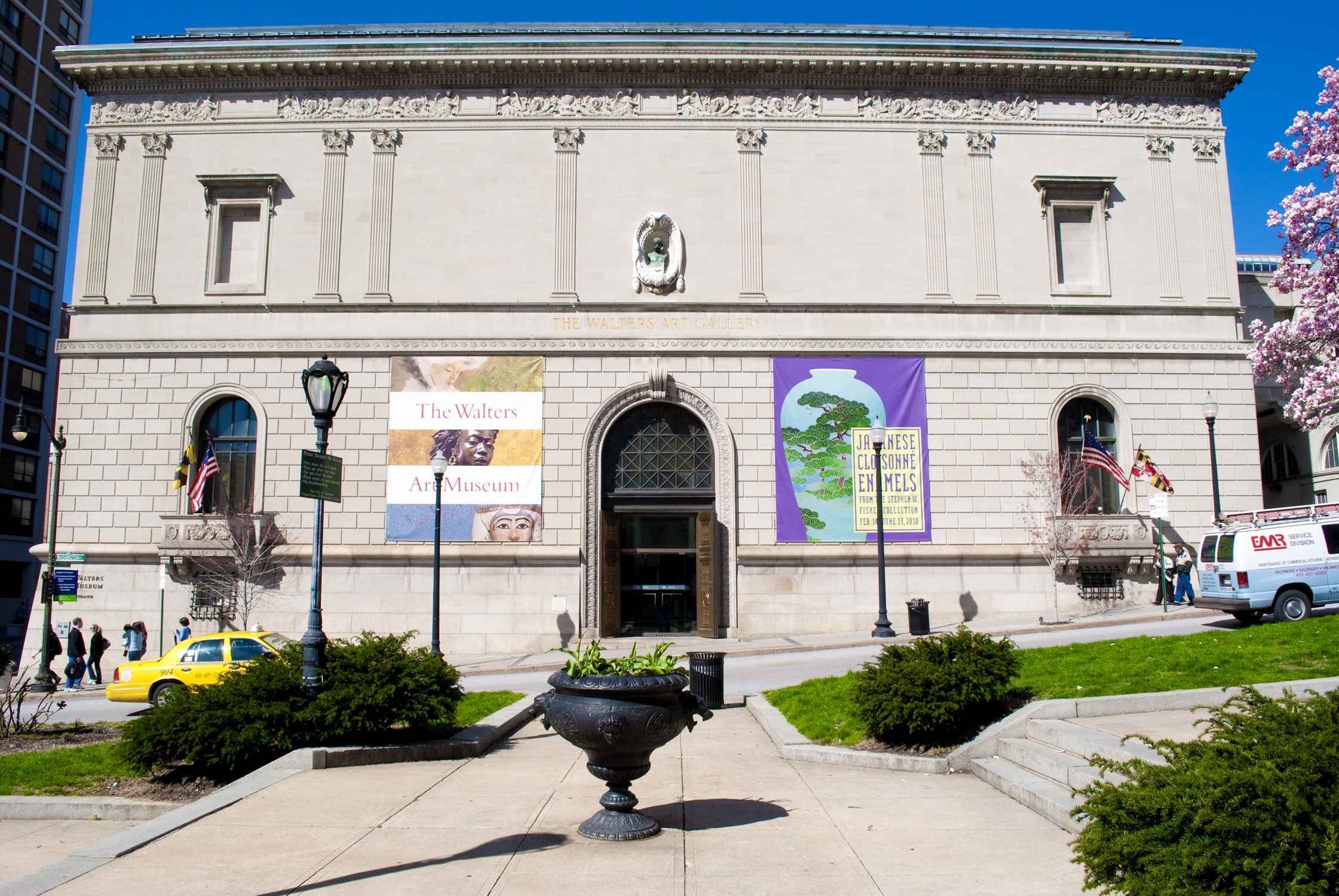 PHOTO: The exterior of The Walters Art Museum is seen in Baltimore.