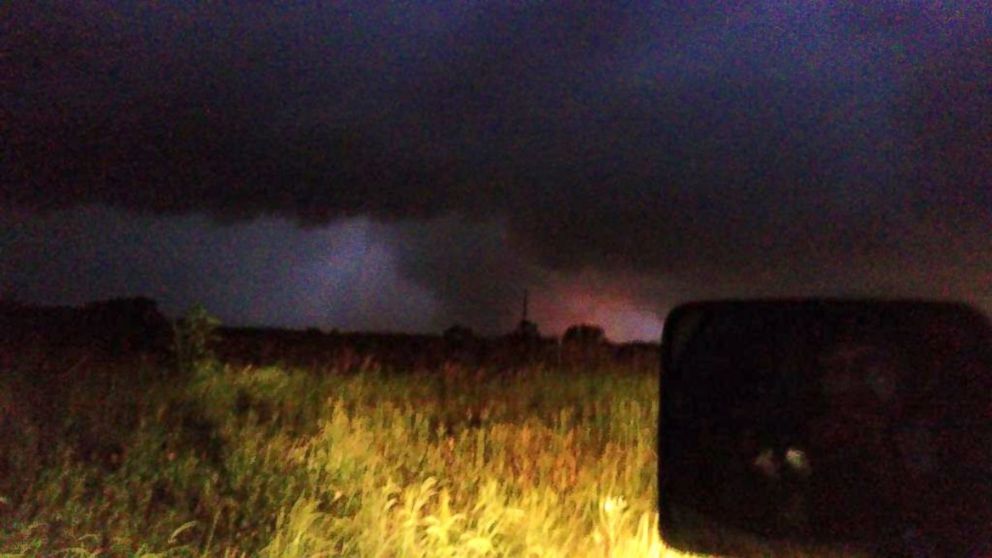 PHOTO: Tornado spotted in Van, TX on Sunday, May 10, 2015.