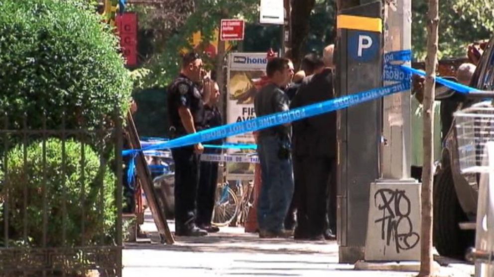 PHOTO: Three law enforcement officials were injured in a New York City shooting, July 28, 2014, authorities said.