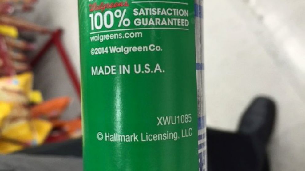 PHOTO: Walgreens is currently working to remove the item from its stores nationwide.