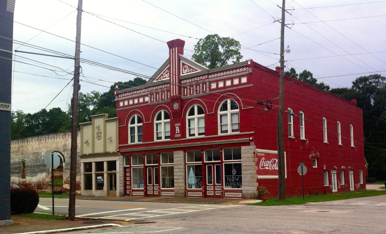 PHOTO: The downtown area of Grantville, Georgia is visible in this photo from the town's eBay listing.