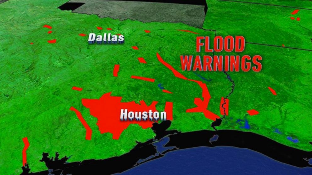 PHOTO:Flood warnings were issued Tuesday for several parts of eastern Texas.  