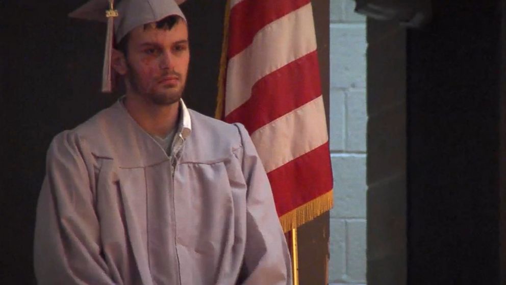 PHOTO: Part of the class of 2016 from East Juniata High School in central Pennsylvania went back on June 15, 2016, to recreate graduation for their classmate Scott Dunn, who recently awoke from a coma.  
