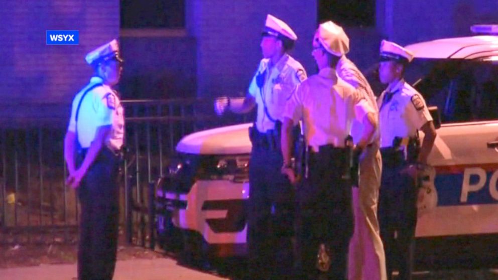 PHOTO: A Columbus Police officer shot and killed a 13-year-old suspect following an armed robbery on the near east side, Sept. 14, 2016, Columbus, Ohio.