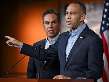 House Democratic leader Jeffries pushes back on divisions with Senate Democrats