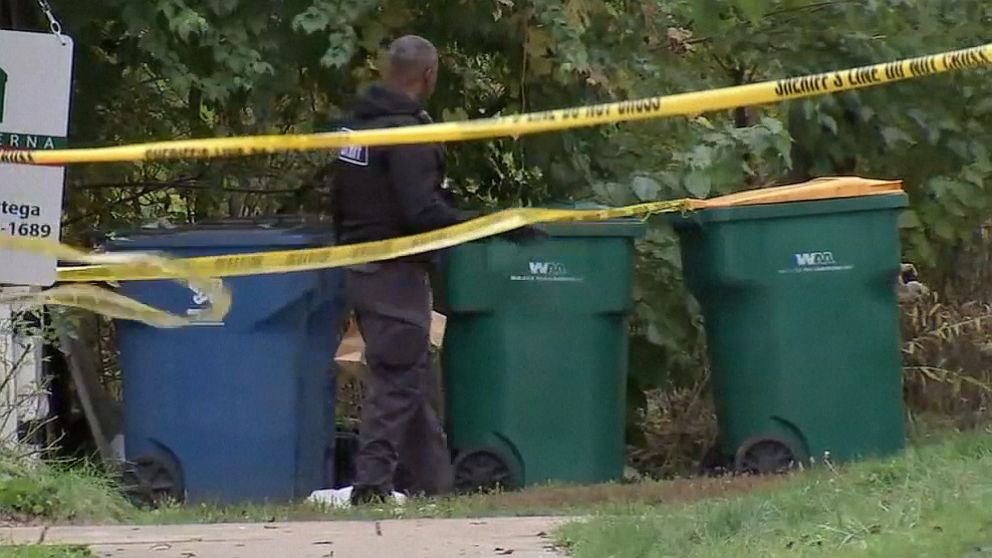 PHOTO: Over a dozen people were shot, two fatally, on Oct. 31, 2021, at a Halloween party at a backyard in Joliet Township, Illinois, police said.