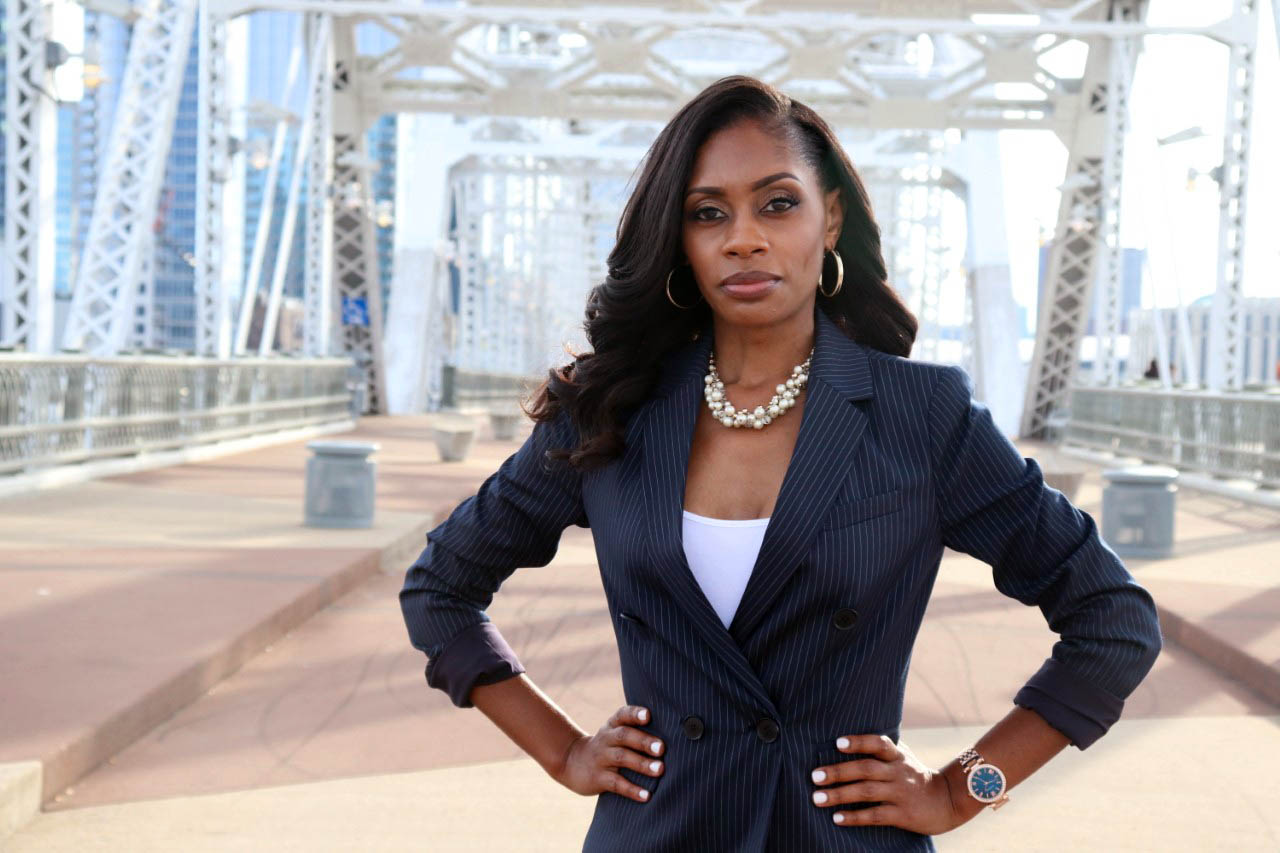 PHOTO: Keeda Haynes, a 42-year-old former public defender who was previously incarcerated for a crime she says she didn't commit, is running for Congress in Tennessee.
