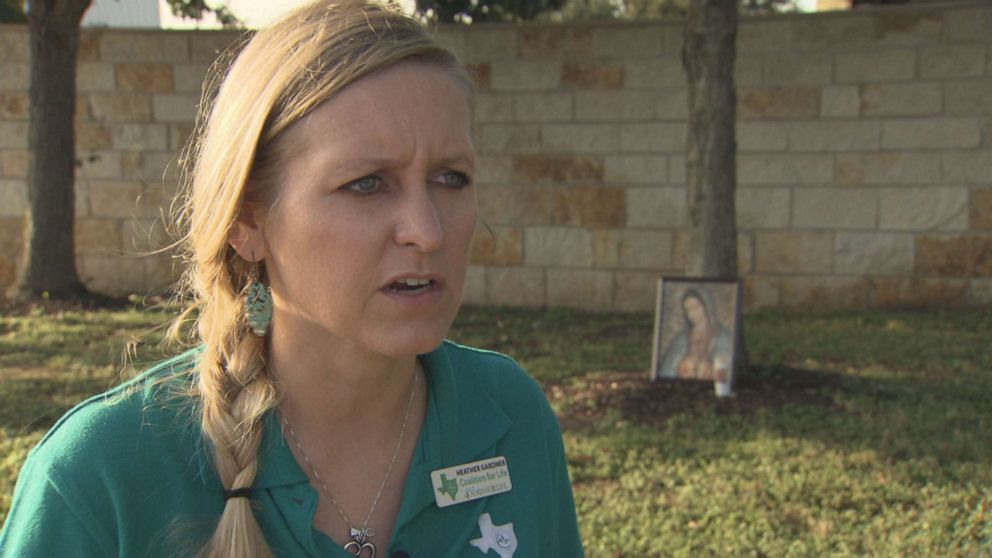 PHOTO: Anti-abortion activist Heather Gardner is the executive director of the Central Texas Coalition for Life. 