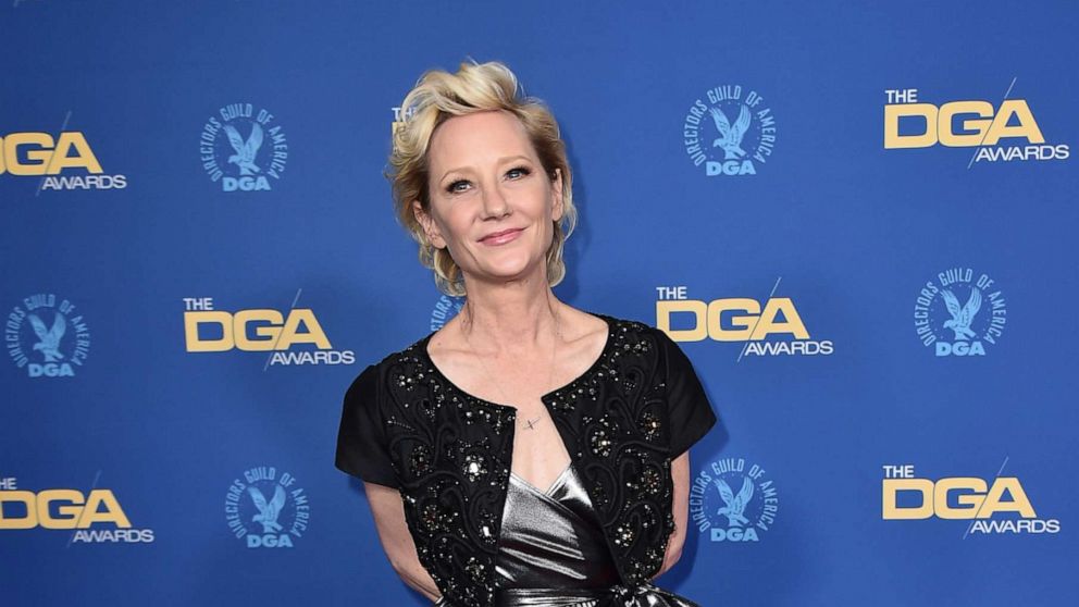 PHOTO: FILE - Anne Heche arrives at the 74th annual Directors Guild of America Awards on March 12, 2022, at The Beverly Hilton in Beverly Hills, Calif. (Photo by Jordan Strauss/Invision/AP, File)