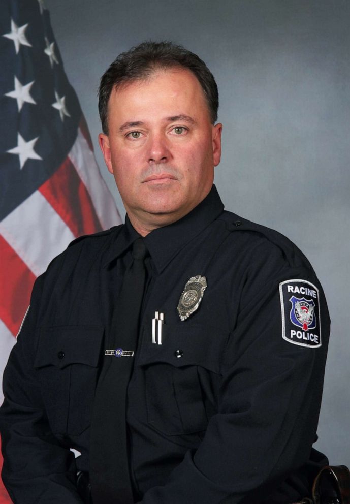 PHOTO: Racine police officer John Hetland was shot dead June 17, 2019.