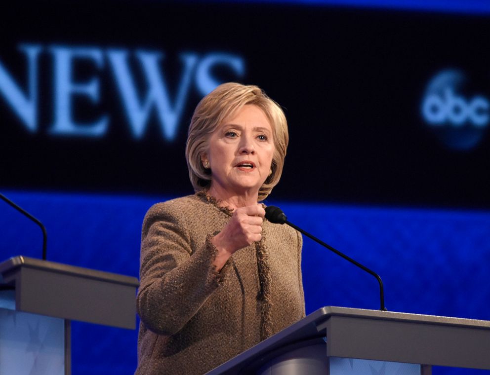 PHOTO: ABC NEWS - 12/19/15 - ABC News coverage of the Democratic Presidential debate from St. Anselm College in Manchester, NH, airing Saturday, Dec. 19, 2015 on the ABC Television Network and all ABC News platforms.   