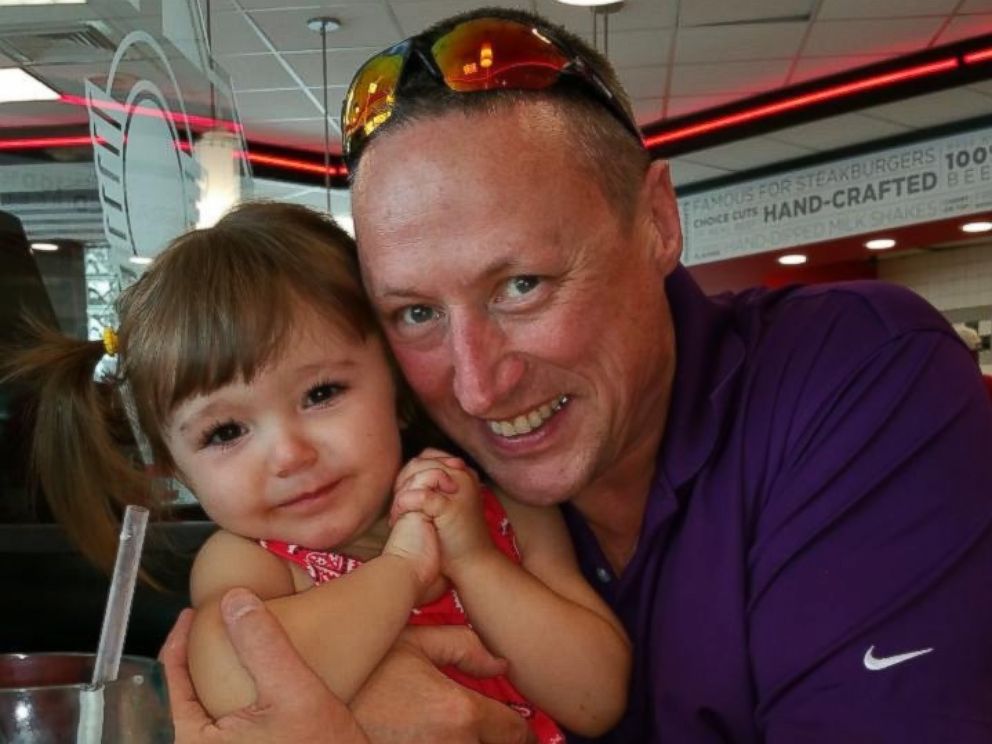 PHOTO: Braelyn Dalsing is pictured with her adoptive father Ed Dalsing.