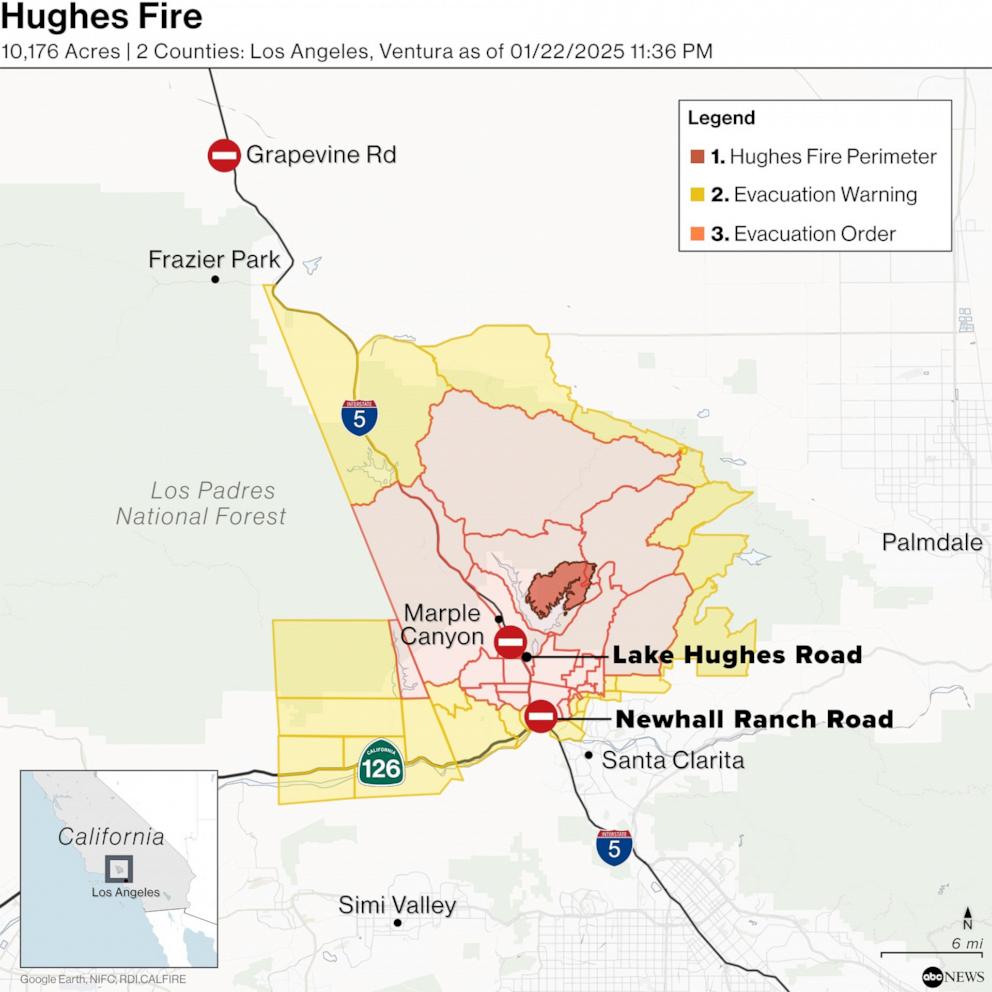 PHOTO: Hughes Fire
