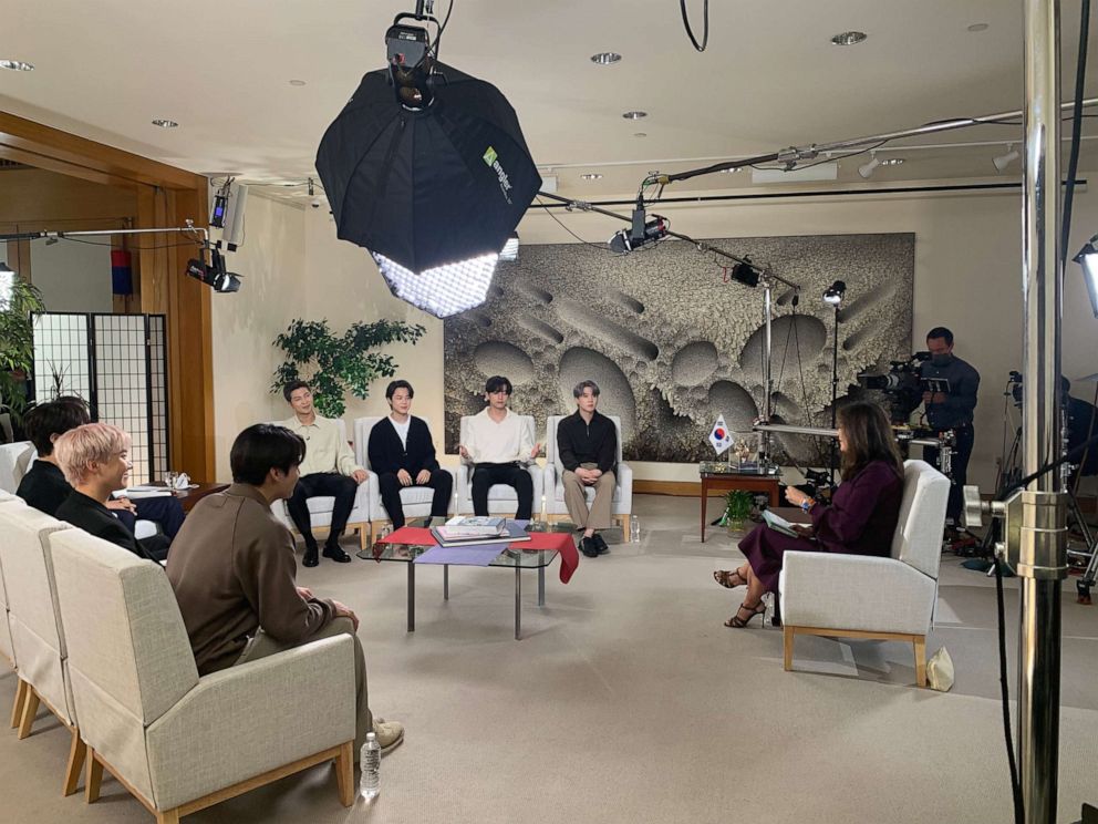 ABC News' Juju Chang sat down with Korean musical sensation BTS in New York City on Sept. 21, 2021.