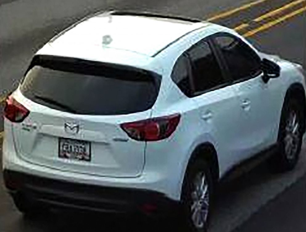 PHOTO: The Rockdale County, Georgia, Sheriff's Office released a photo of a white Mazda SUV that Imani Serfina Roberson was last seen driving in Conyers, Georgia, when she went missing on July 16, 2023.
