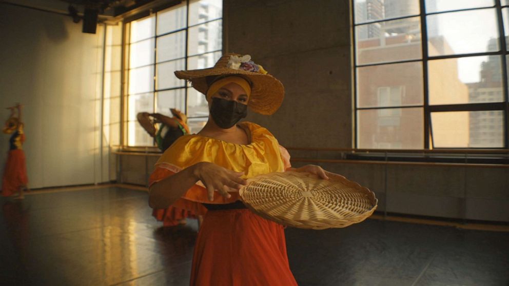 PHOTO: Isabel Estrada-Jamison is a dancer with the Oyu Oro Afro Cuban Experimental Dance Ensemble in New York City, which blends contemporary dance with traditional folkloric dance. 