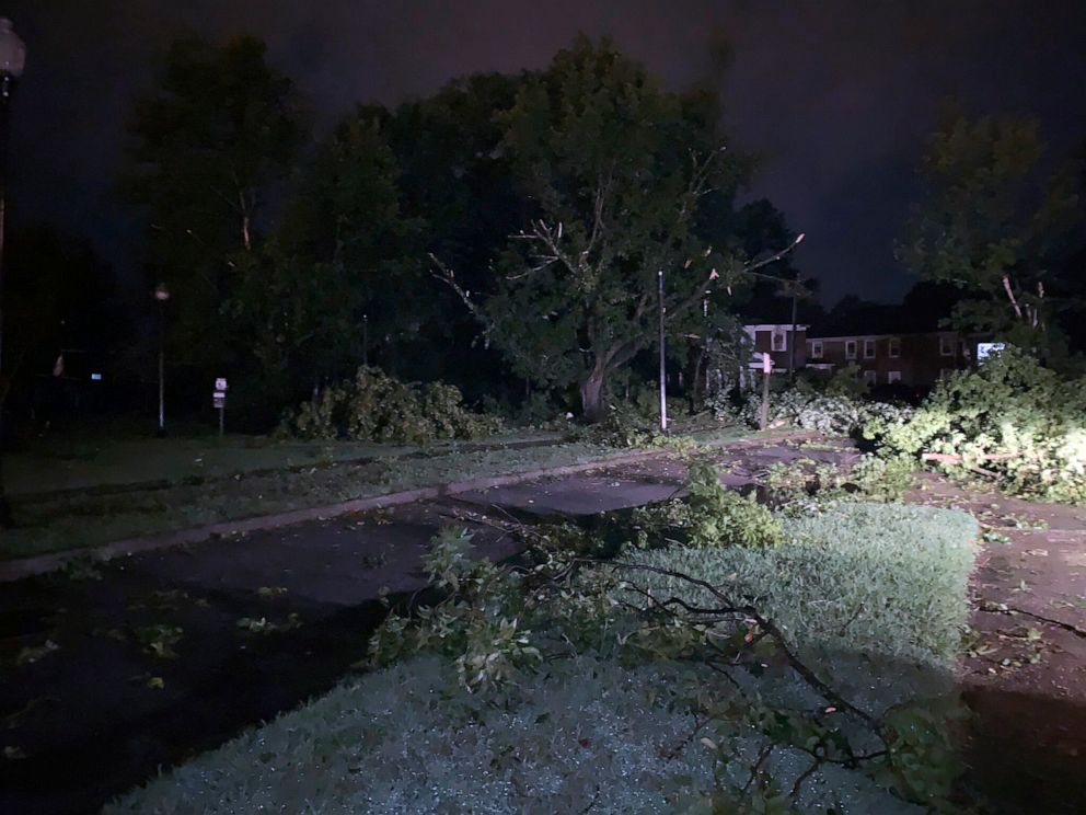 PHOTO: Suffolk, Va., after Tropical Storm Isaias  Aug. 4, 2020.