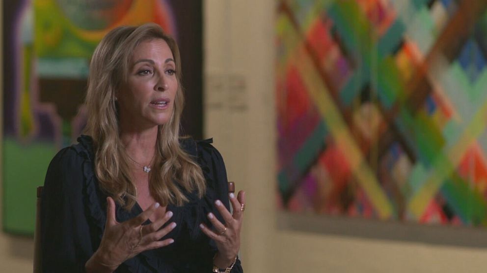 PHOTO: Jessica Goldman Srebnick, owner of the internationally known Wynwood Walls art park in Miami, talks to "Nightline" about the meaning of street art memorializing Black people victimized by racism and police brutality. 