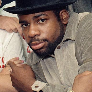 PHOTO: Run-D.M.C.'s Jason Mizell, aka Jam-Master Jay at Madison Square Garden, Oct. 7, 1986, in New York City. 