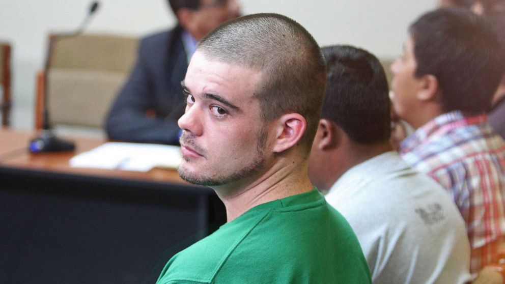 PICTURED: Dutch national Joran Van der Sloot during a hearing at Lurigancho prison in Lima January 13, 2012.