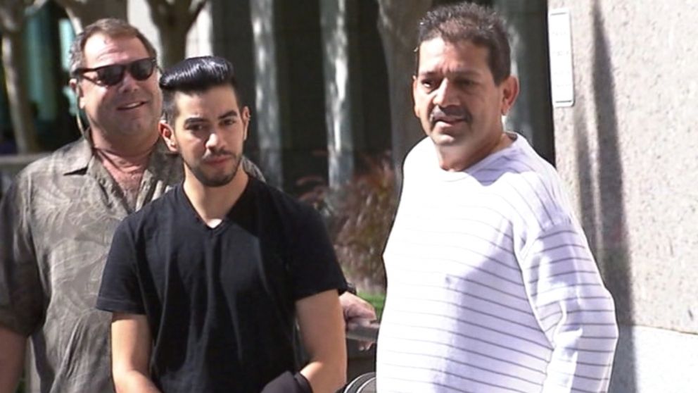 PHOTO: Robin Barton met with his biological father, Marcos Meza