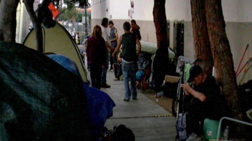 PHOTO: Investigators are "asking that the public spread the word to the homeless population to remain vigilant, avoid sleeping alone, and to stay in open, well lit areas," the San Diego Police Department said in a news release on July 6, 2016. 