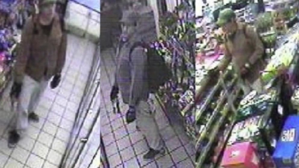 PHOTO: San Diego Police had posted these stills from surveillance video on YouTube on July 5, 2016 of the person they suspected to have killed two homeless people and attacked two others in San Diego, California. 