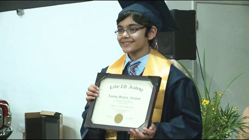 10-Year-Old Genius Graduates High School - ABC News