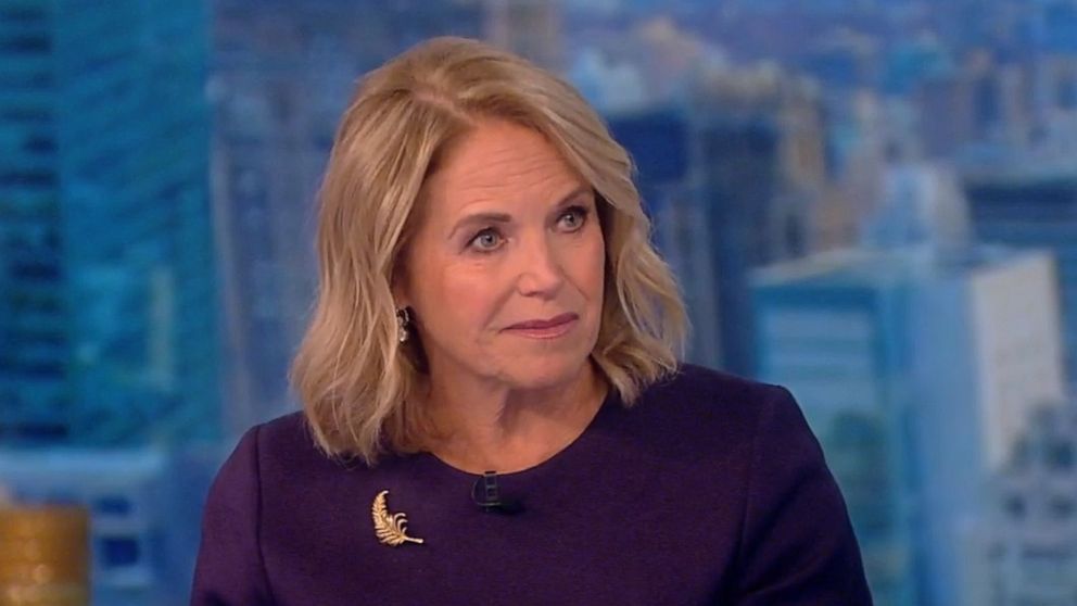 PHOTO: Katie Couric discusses her new memoir "Going There" on "The View Monday, Oct. 25, 2021.