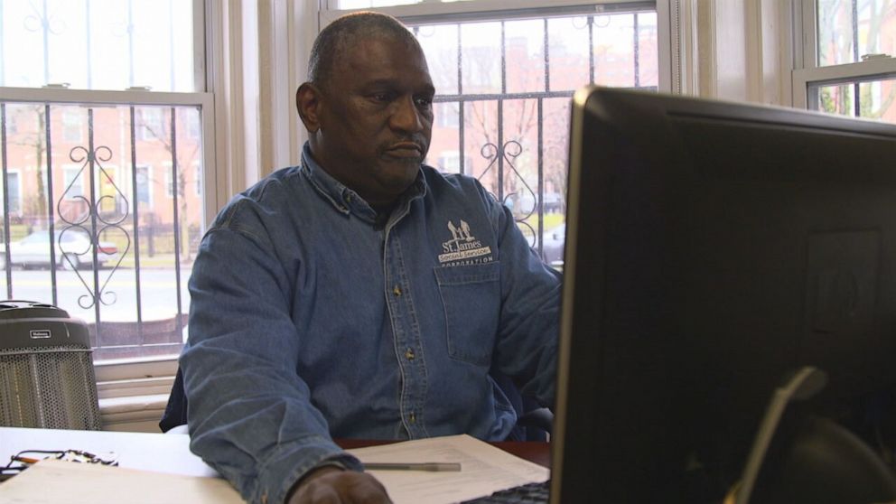 PHOTO: For St. James employee Kendall Clark, helping others is a way to repay his own personal debt.
“I was a mess. I was, you know, on drugs, I was homeless, I came here and they helped me out… this was in 1992 and I’ve been here ever since,” Clark said.