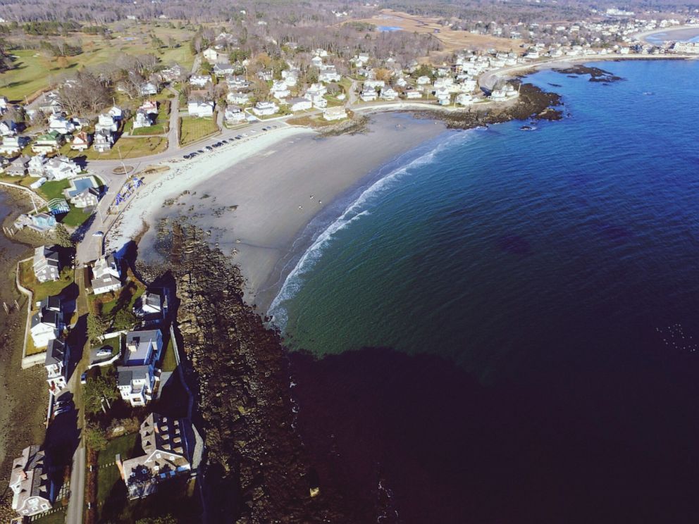 PHOTO:Coastline of Kennebunkport, Maine.