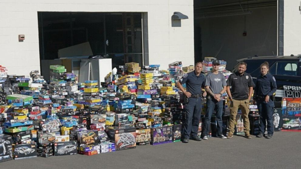 Police build Lego case after over 4,000 stolen sets worth more than 0,000 seized in huge bust