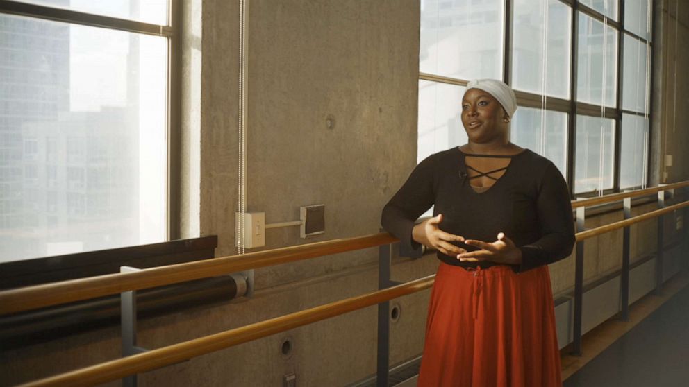 PHOTO: Liethis Hechavarria is a dancer in the Oyu Oro Afro Cuban Experimental Dance Ensemble, which her mother and father founded.  