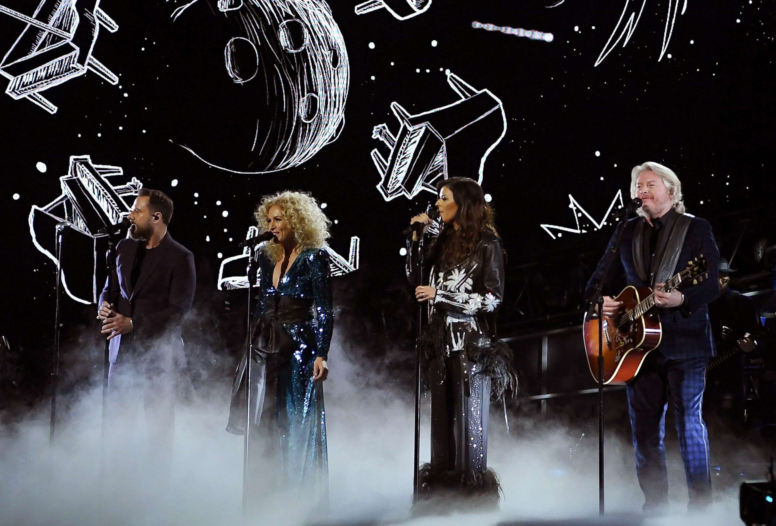 PHOTO: Little Big Town performs at Madison Square Garden in New York City, Jan. 30, 2018.