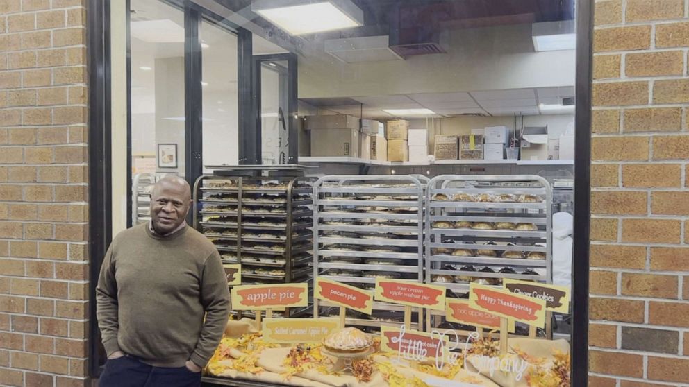 PHOTO: Arnold Wilkerson is the founder of the Little Pie Company in New York City.