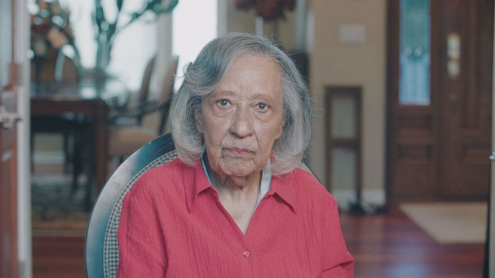 PHOTO: Lucille Burden Osborne, known by some as Miss Lucille, is 95 years old and grew up in the same house as family members who survived slavery. 